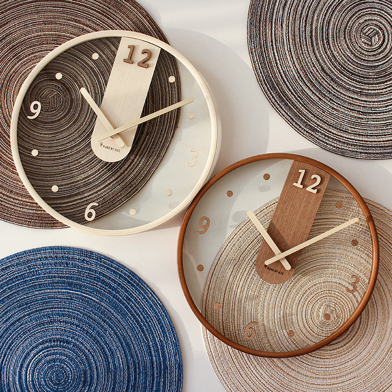 Korean Arts And Lifestyle - Design European Clock Wall Aesthetic Interior