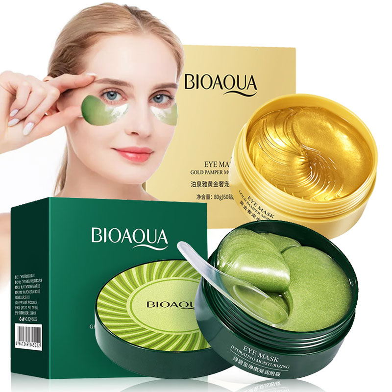 Sheet Mask Collagen - 60pcs/box BIOAQUA Collagen Eye Mask Moisturizing