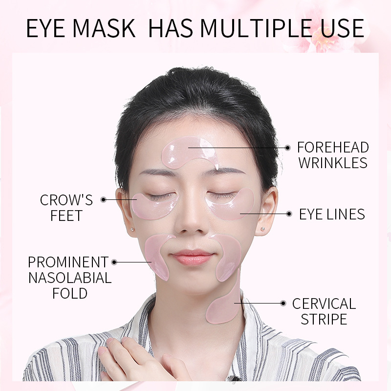 10Pcs=5Pairs Nonapeptide Sakur - Sheet Mask Collagen 评论和价格