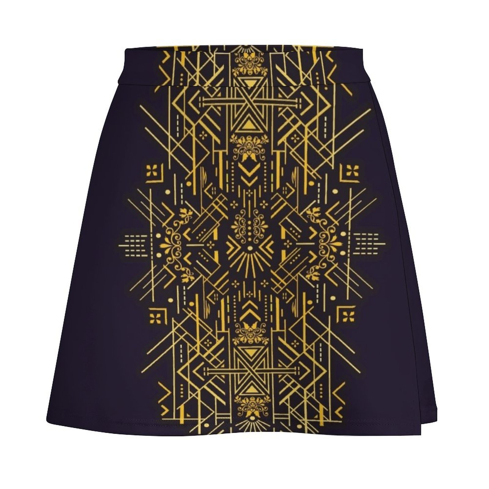 Life is Golden Mini Skirt wome - Lifestyle Of Korean 评论和价格