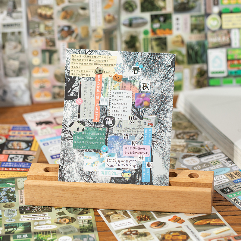 30Sheets Sticker Book Mist Rai - Korean Arts And Lifestyle 评论和价格