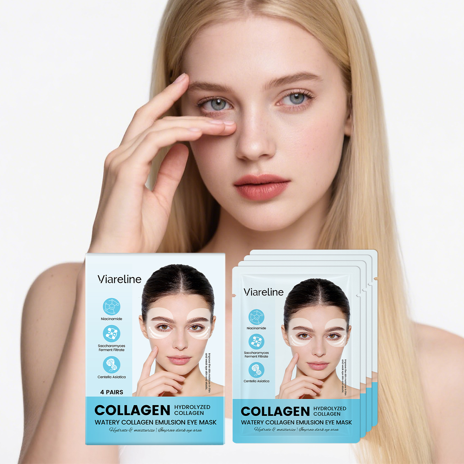 Collagen Eye Patches Reduce Fi - Sheet Mask Collagen 评论和价格