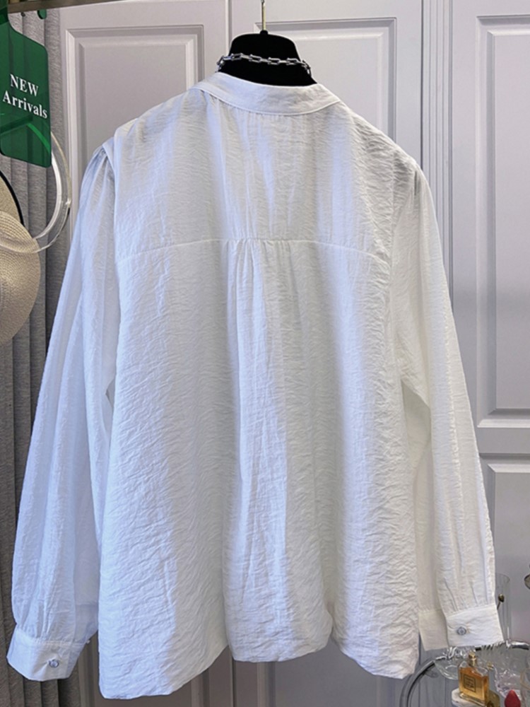 Oversize Spring Lace Round Nec - Korean Lifestyle 评论和价格