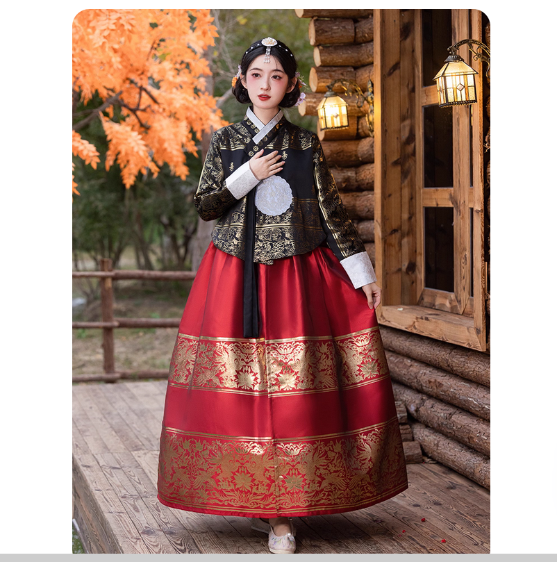 Ethnic style retro Hanbok temp - Lifestyle Of Korean 评论和价格