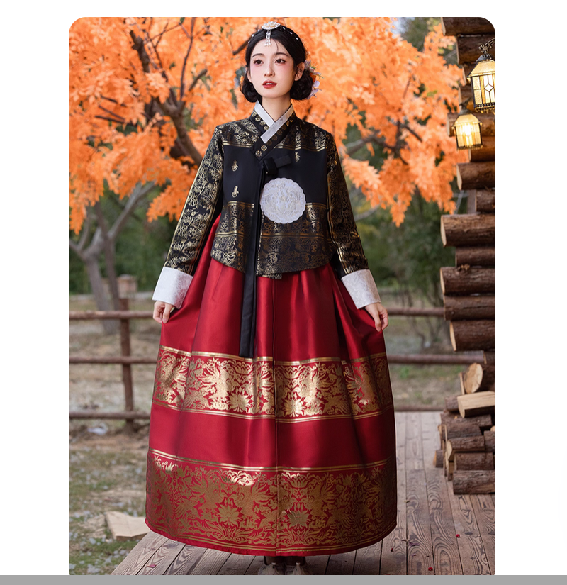 Ethnic style retro Hanbok temp - Lifestyle Of Korean 评论和价格