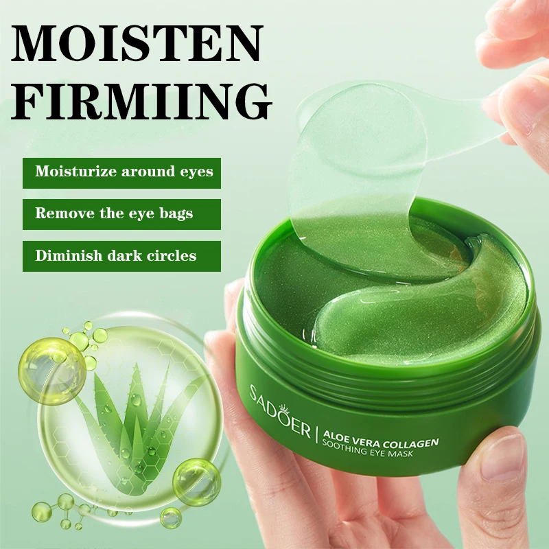 60pcs Aloe Vera Collagen Eye M - Sheet Mask Collagen 评论和价格