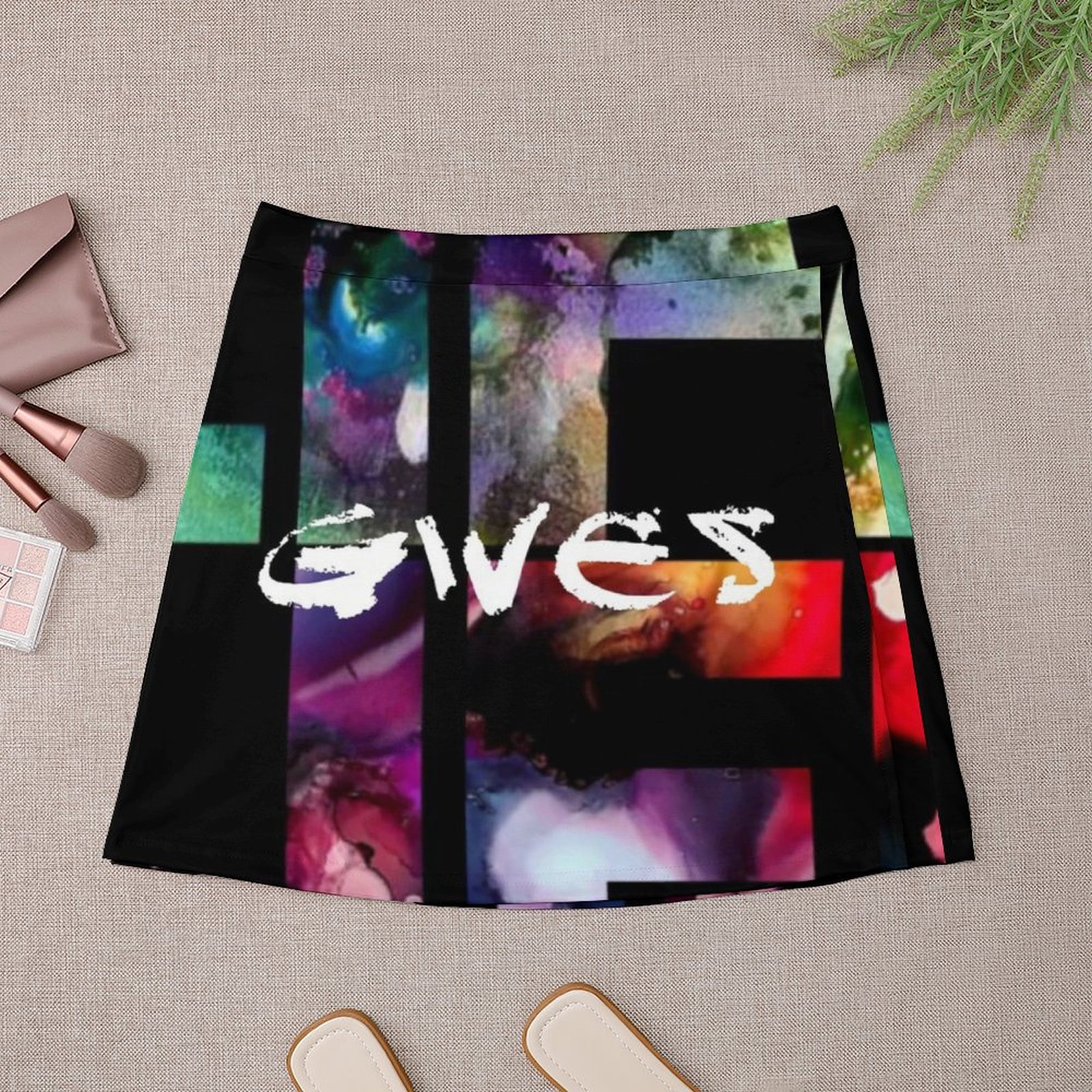 Life gives Life Mini Skirt kaw - Lifestyle Of Korean 评论和价格