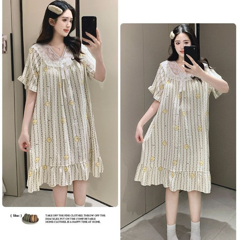 Plus Size Sweet Floral Print N - Korean Lifestyle 评论和价格