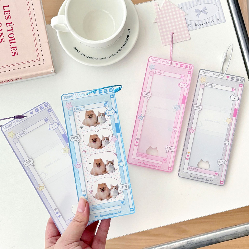 Kawaii Cat Life Four Grid Card - Lifestyle Of Korean 评论和价格