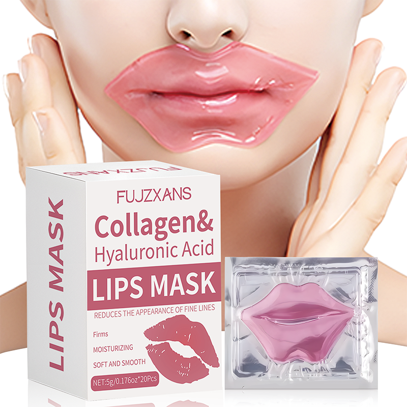 20Pcs/Box Pink Lips Masks Shee - Sheet Mask Collagen 评论和价格
