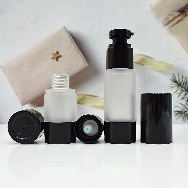 30ml frosted airless pump bott - Essence Serum Toner 评论和价格