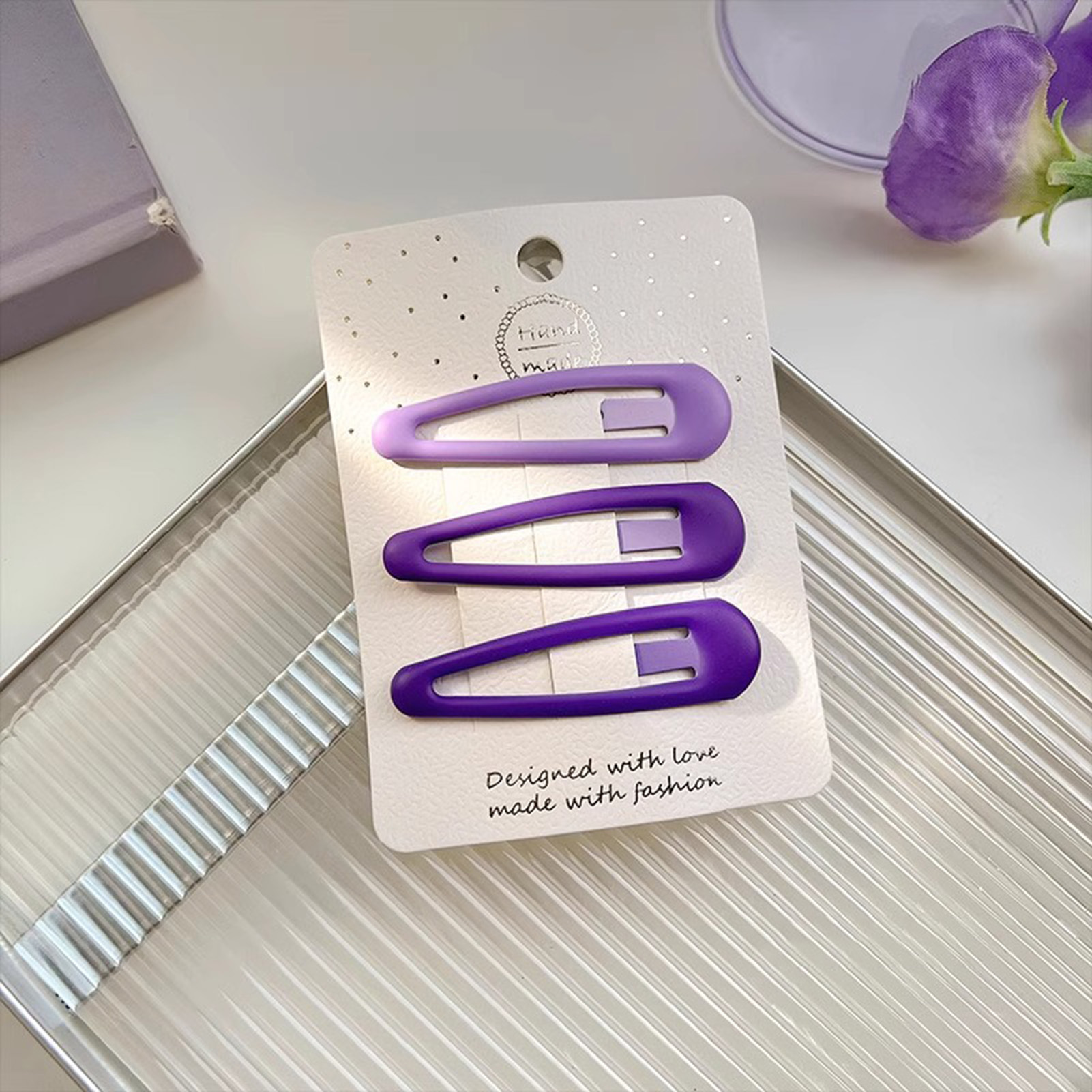 3PCS Sweet Style Headwear Pins - Lifestyle Of Korean 评论和价格