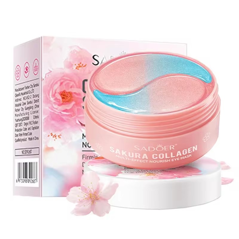 60pcs SADOER Sakura Collagen E - Sheet Mask Collagen 评论和价格