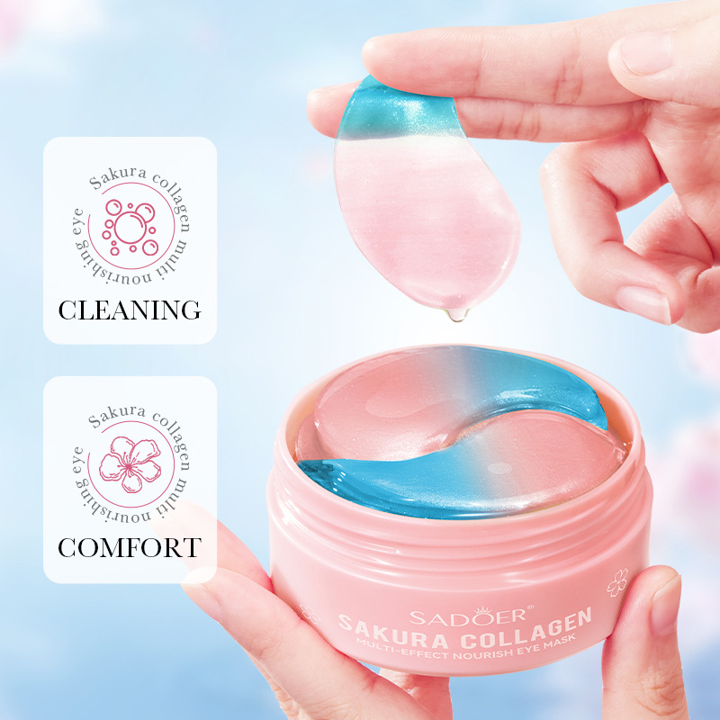 60pcs SADOER Sakura Collagen E - Sheet Mask Collagen 评论和价格