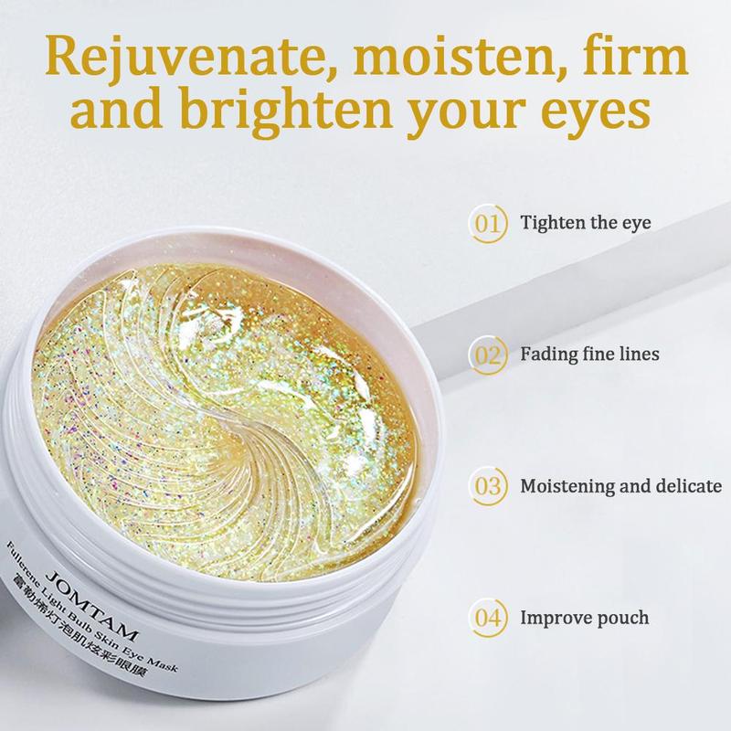 60pcs Crystal Collagen Eye Mas - Sheet Mask Collagen 评论和价格