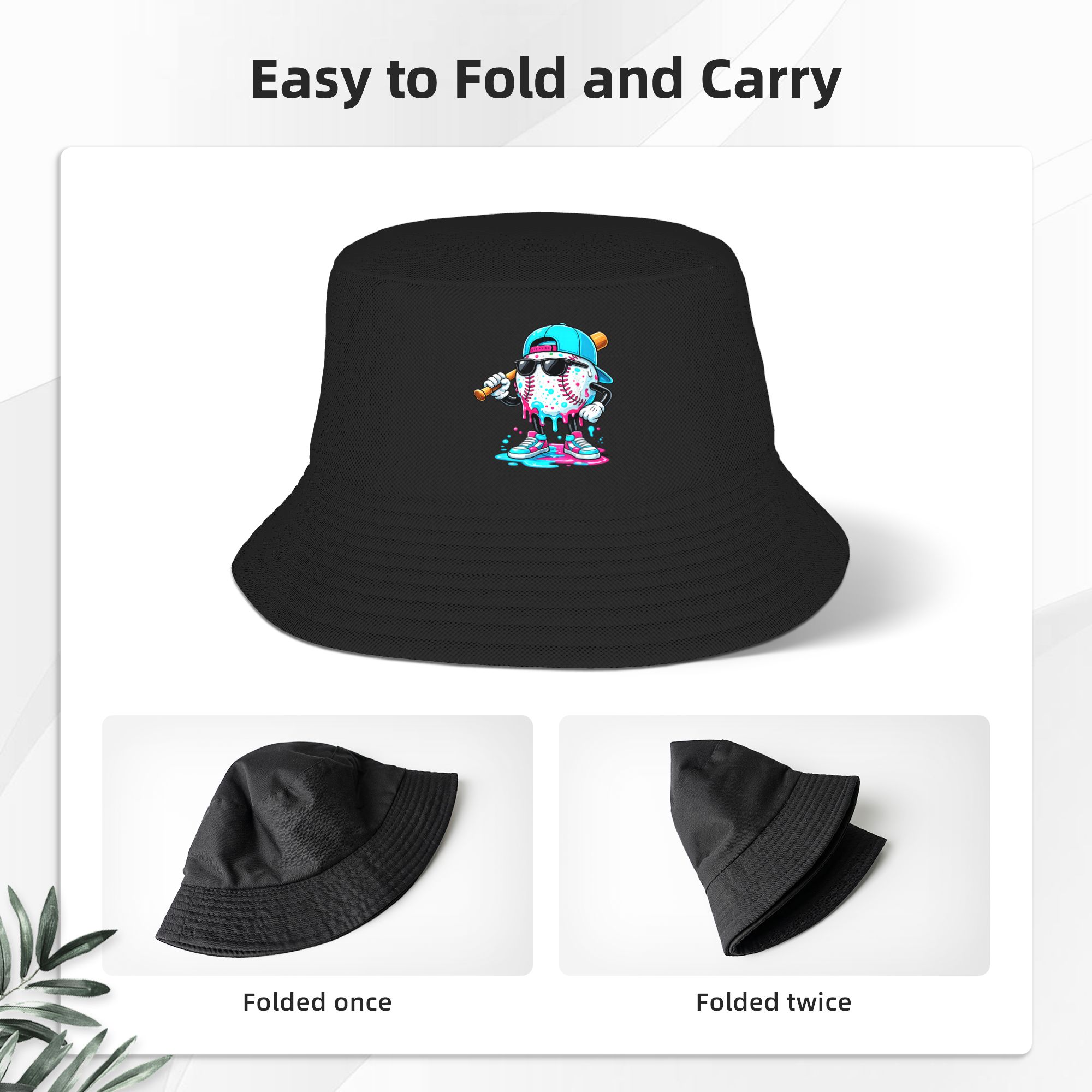 Drip Baseball Lifestyle Bucket - Lifestyle Of Korean 评论和价格