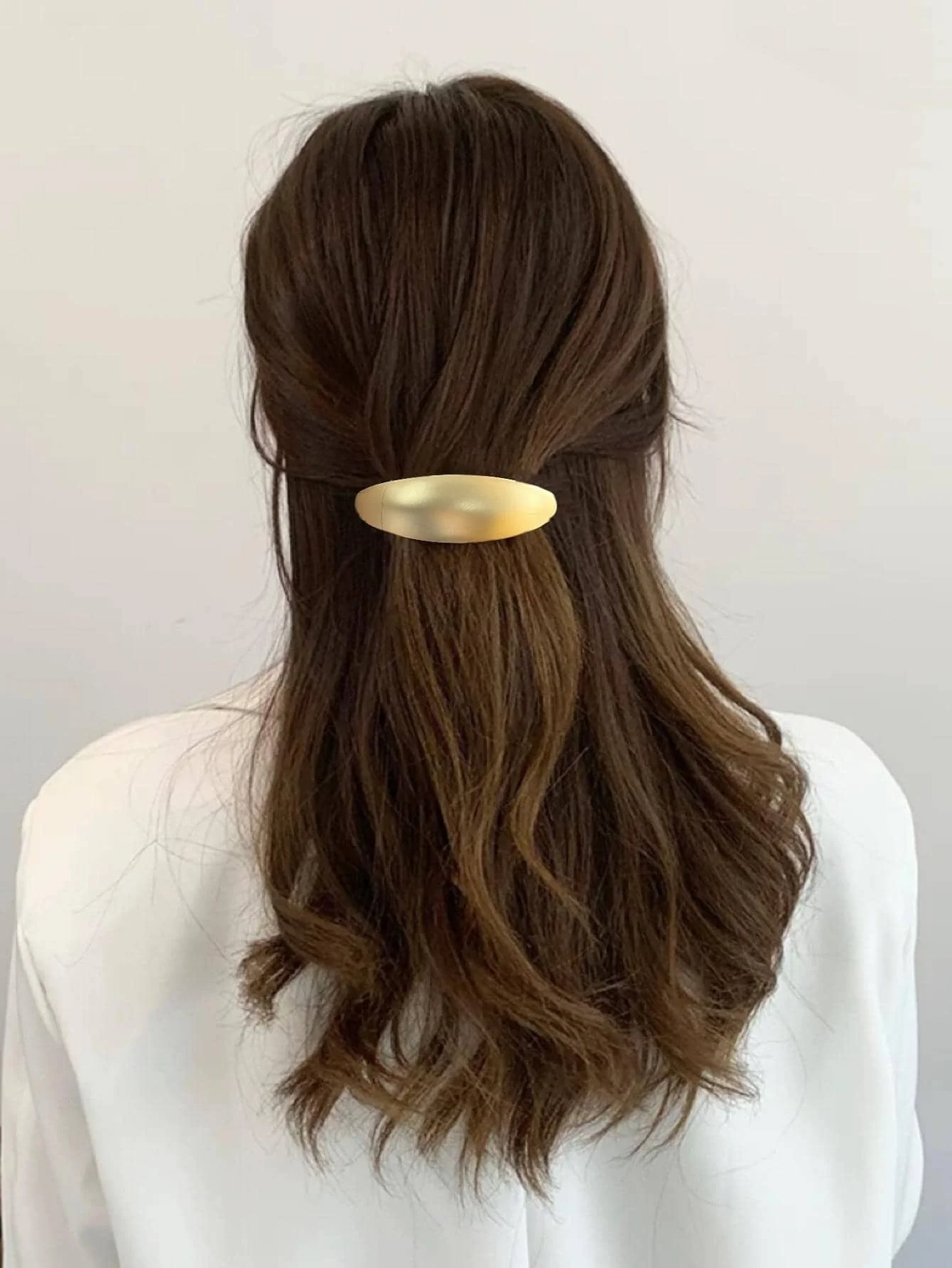 1pc Women Oval Decor Fashionab - Korean Daily Lifestyle 评论和价格