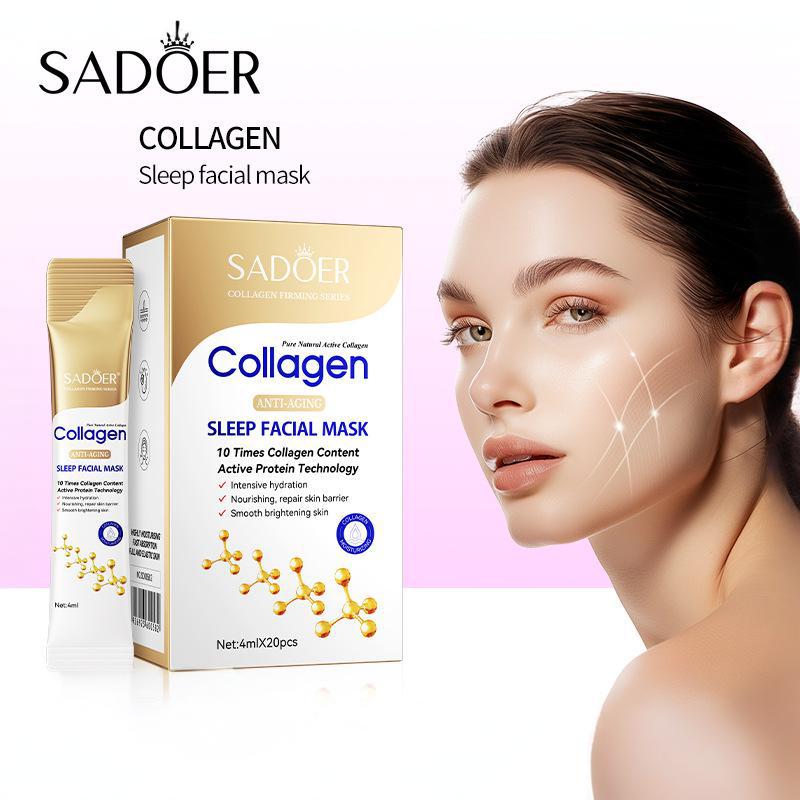 20Pcs Collagen Sleeping Facial - Sleeping Pack Overnight 评论和价格